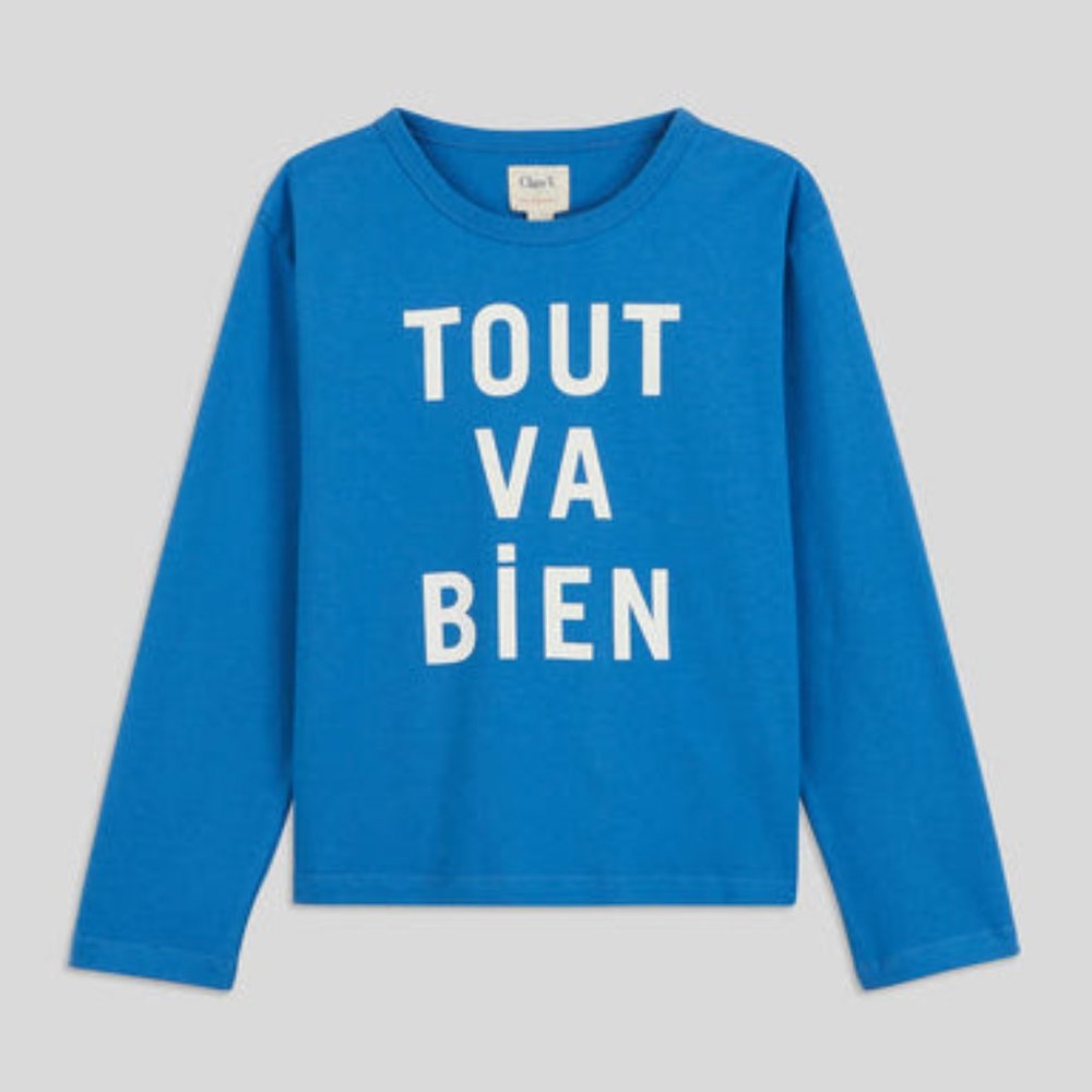 Clare V x Monoprix Long Sleeve tee, NWT